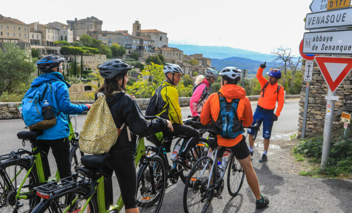 Accompagnateurs vélo en Provence @ Hocquel