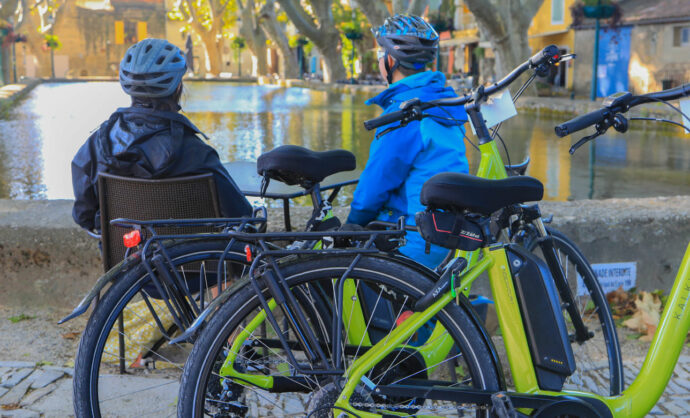 Vélo électrique en Luberon @ Hocquel