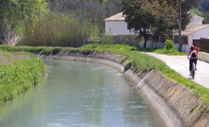 Circuits vélo autour de l'Isle sur Sorgue @ Hocquel