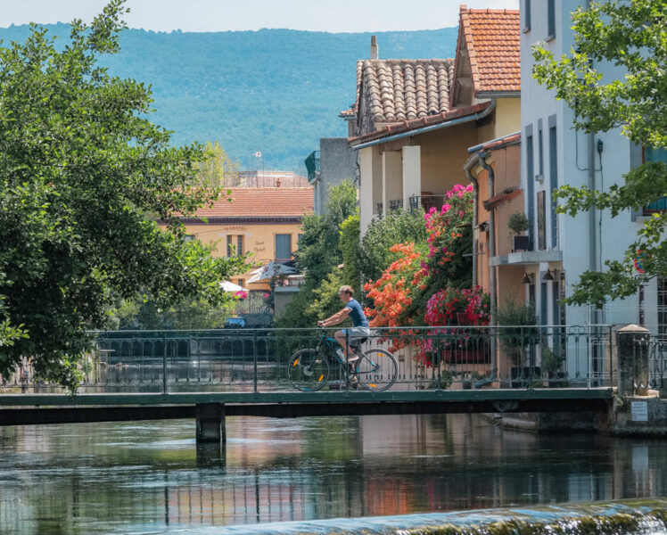 Vélo à l’Isle sur Sorgue @ Verneuil