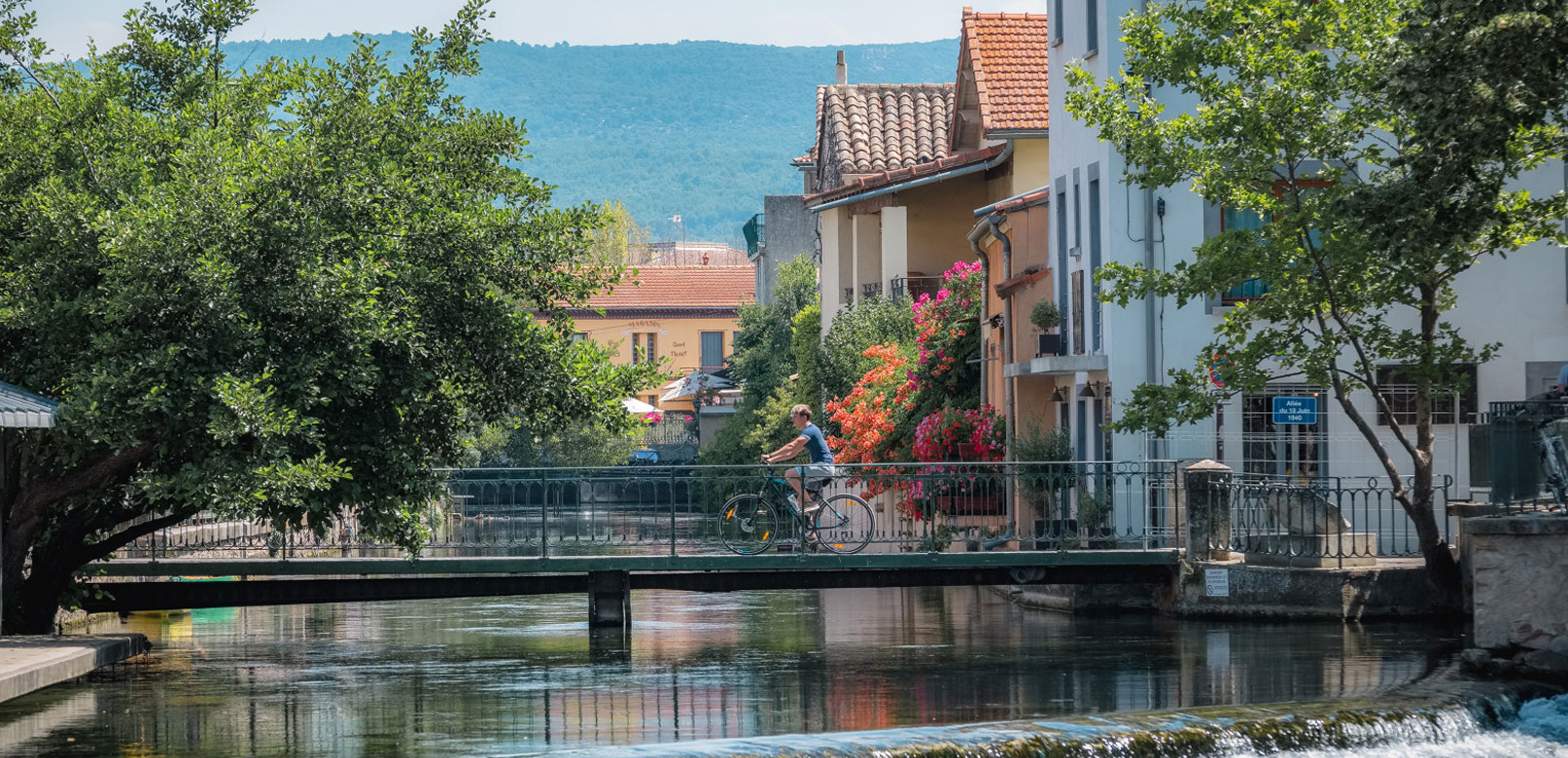 Vélo à l’Isle sur Sorgue @ Verneuil