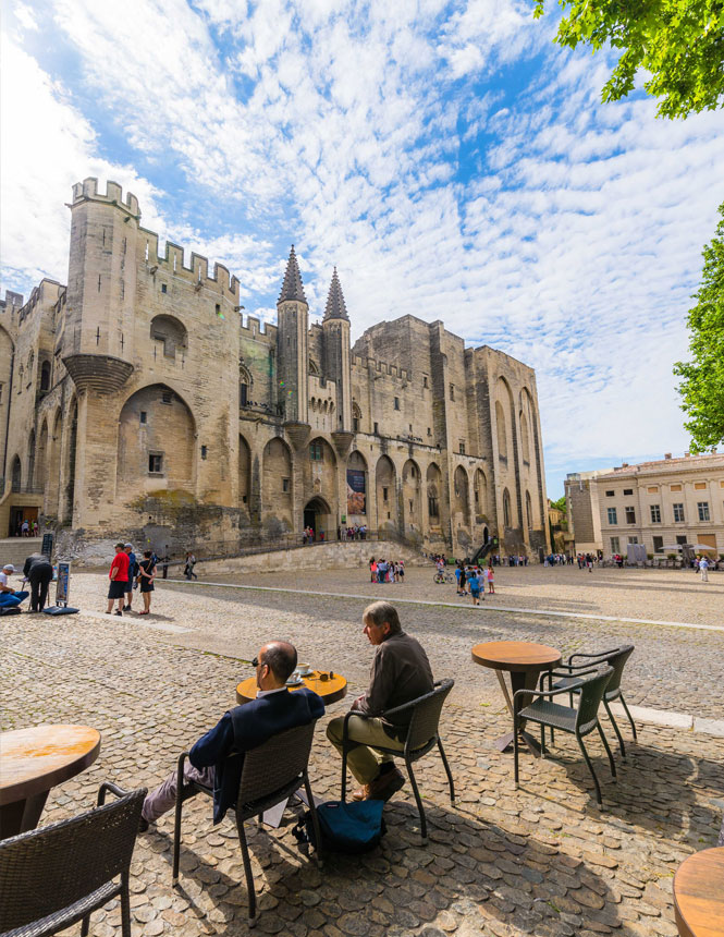 het Paleis van de Pausen - Avignon