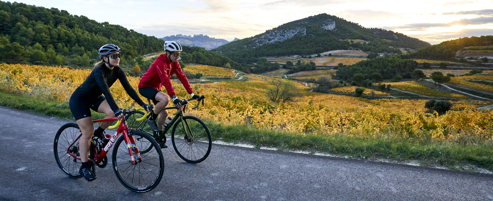 Wijngaarden en fietsen: Di-VIN-duo! © Rosso