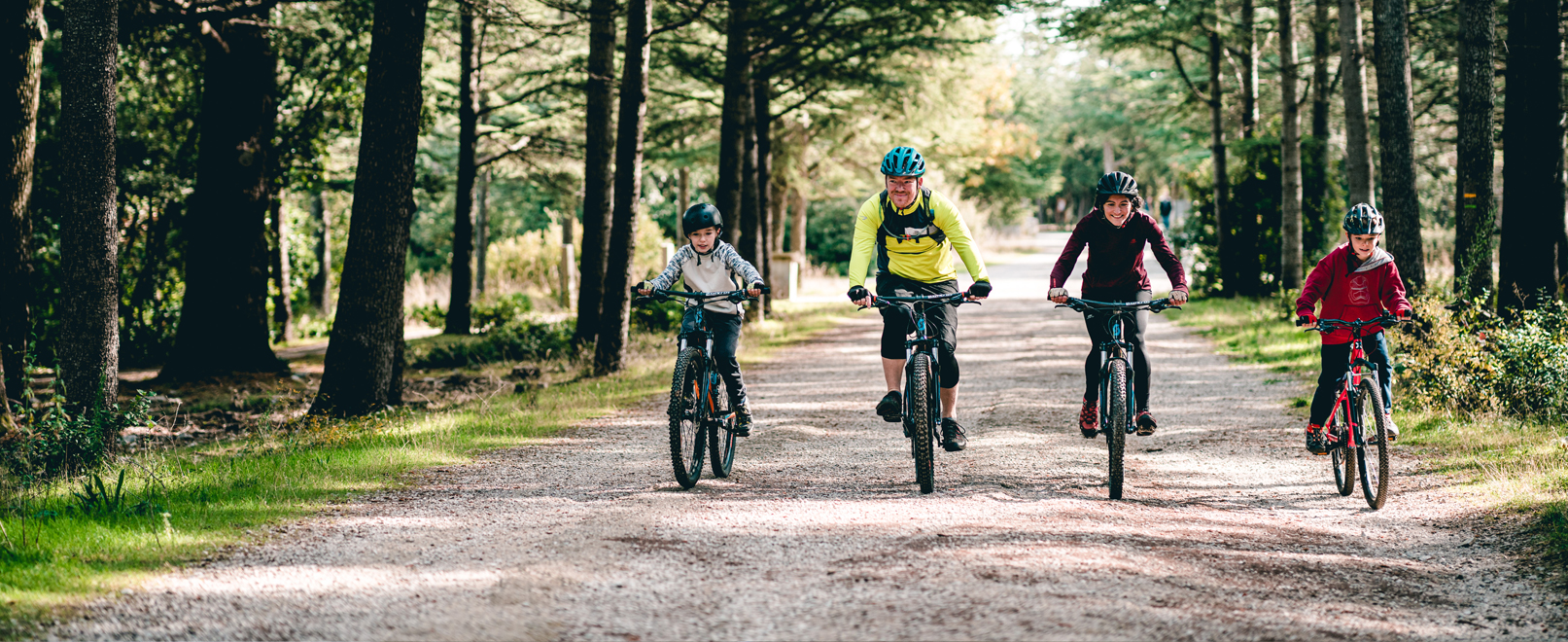 Sortie VTT en famille à la forêt des Cèdres ©O’Brien