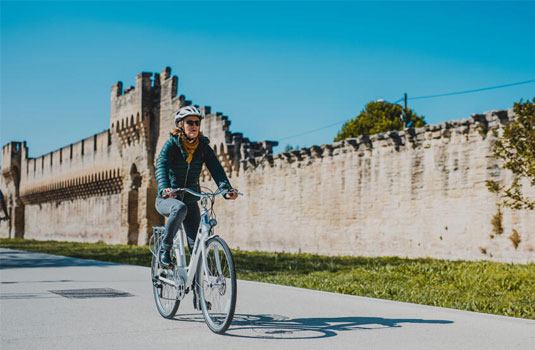 Fietstochten in Avignon